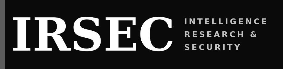IRSEC ∙ Intelligence Research & Security
